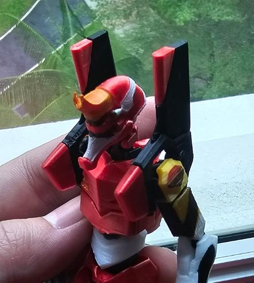 Evangelion EVA-02 Production Type Dummy(13) System 3D model thumbnail