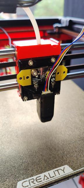 EnderNG CR Touch FYSETC mount for Klipper Shake&Tune 3D model thumbnail
