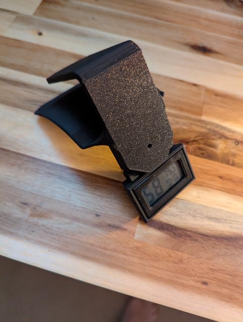 Hygrometer mount 3D model thumbnail