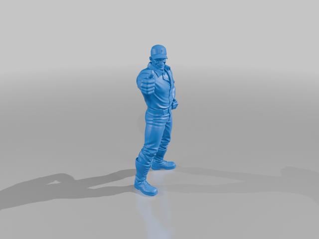 Mustapha Cairo cadillac dinossauros 3D model thumbnail