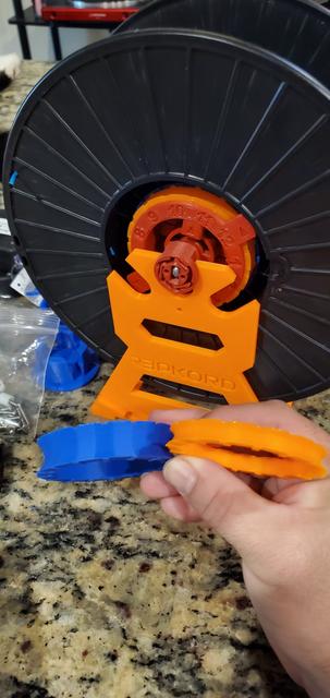 PrintedSolid Jessie Spacer Ring RepWinder 3D model thumbnail