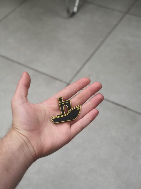 "two and a half D" benchy 3D model thumbnail