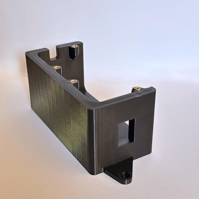 Flashforge AD5M Bento Box Base with Switch Access 3D model thumbnail