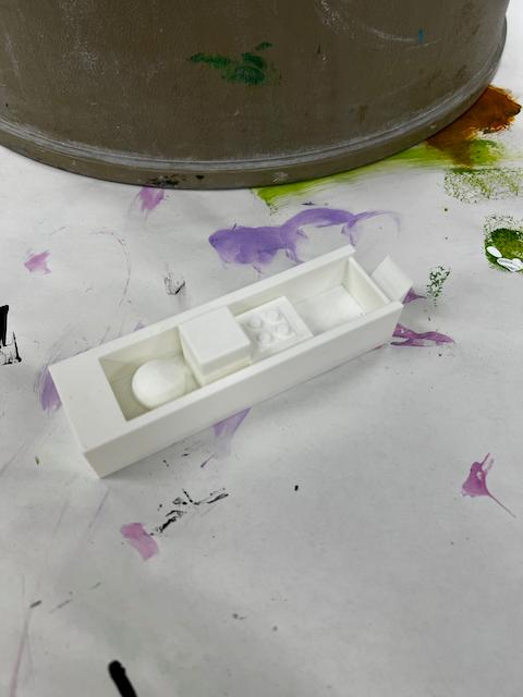 Lego Compatible Boat 3D model thumbnail