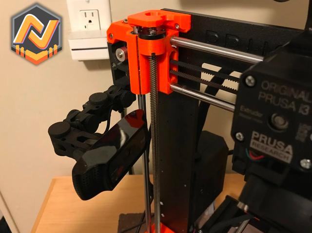Logitech C920 adapter for Articulating Camera Mount for Prusa MK3 and MK2 3D model thumbnail