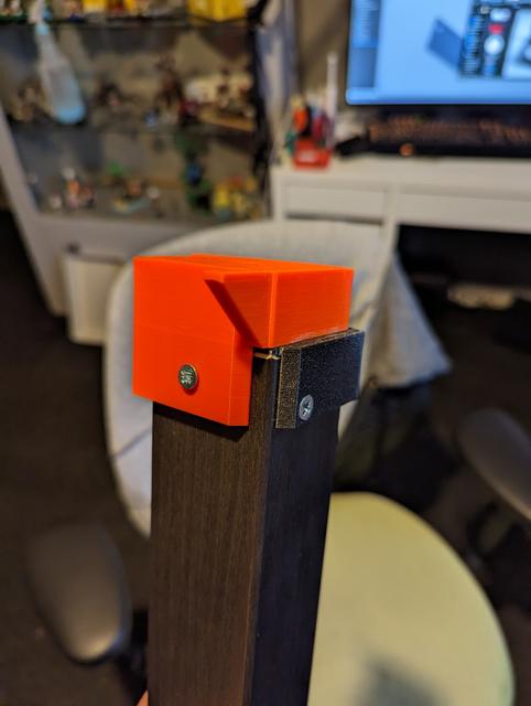 Lack Enclosure Leg Support and Riser 3D model thumbnail