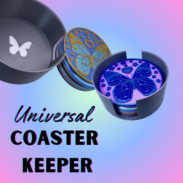 Universal Coaster Keeper! 3D model thumbnail