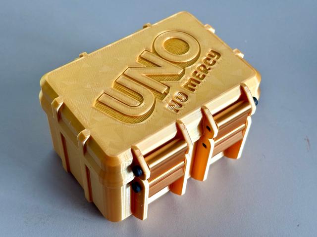UNO No Mercy – Rugged Edition Storage Box (Remix) 3D model thumbnail