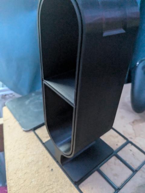 2x2 gridfinity headphone stand with storage 3D model thumbnail