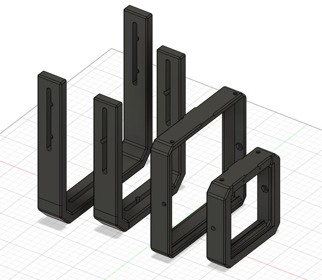 Vega 4X5 Double Fork Upgrade 3D model thumbnail