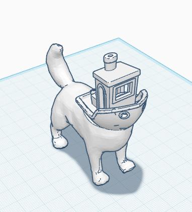 Dog Benchy 3D model thumbnail