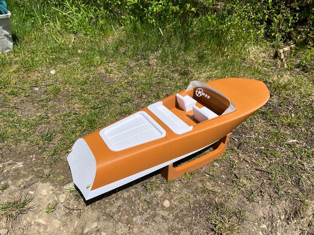 RC Riva Aquarama 3D model thumbnail