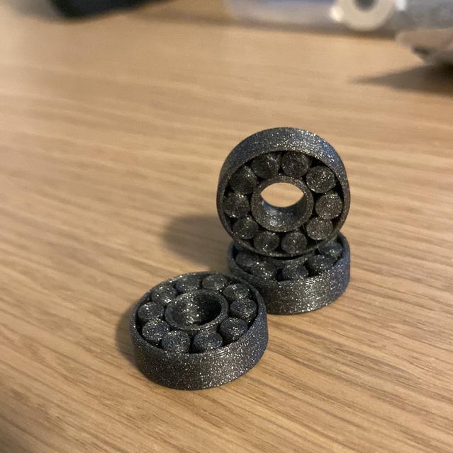 Tighter 608 Roller Bearing 3D model thumbnail