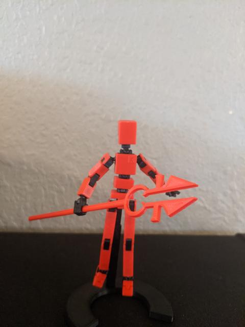 MTG Moonsilver Spear for LUCKY 13s 3D model thumbnail