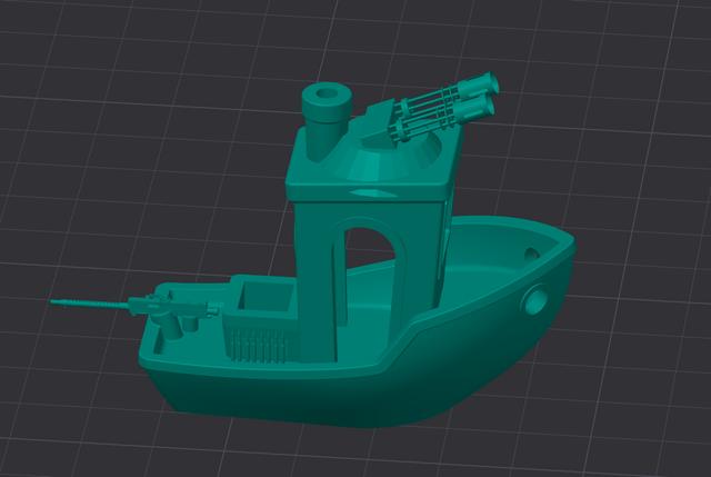 ASSUALT BENCHY 3D model thumbnail