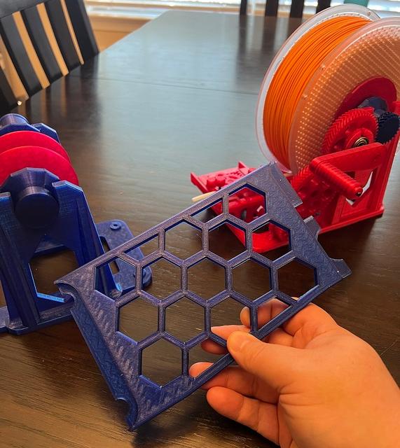 Brace for Spool Switch Winder 3D model thumbnail