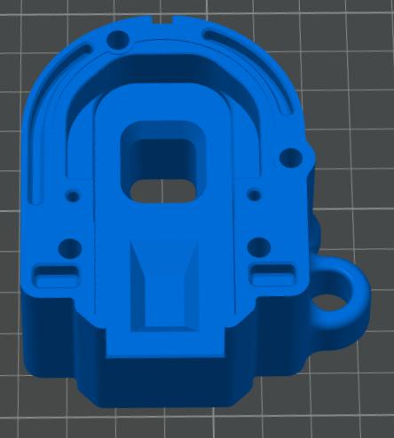 Single Sided Sling Loop for Catch Holder 3D model thumbnail