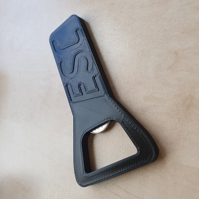 ESC bottle opener 3D model thumbnail