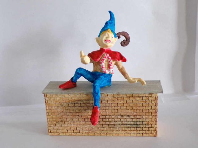 kleine boodschap 3D model thumbnail