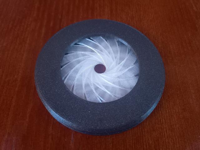 Iris Compass with sturdier leaves 3D model thumbnail
