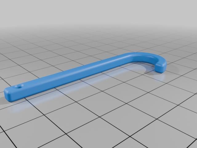 HotWheels Garage Key Hanger 3D model thumbnail