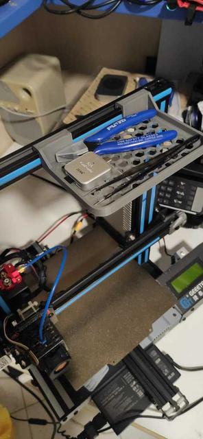 V-slot bestagon shelf 3D model thumbnail