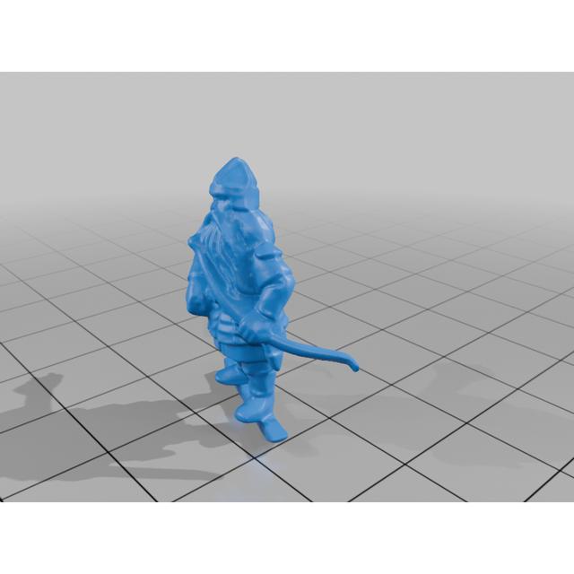 Dwarf Warriors 3D model thumbnail