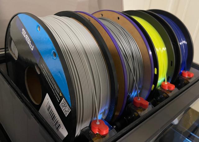 Cardboard Spool Rim Only - Remix for Inland ABS and PETG Cardboard Spools 3D model thumbnail