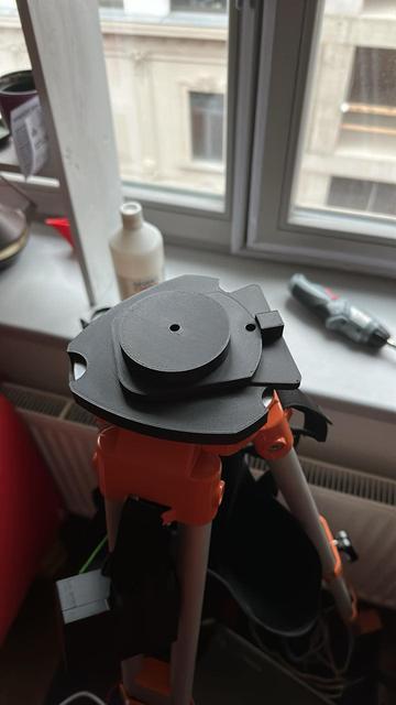 OG Star Tracker V2 Surveyor tripod adapter 3D model thumbnail