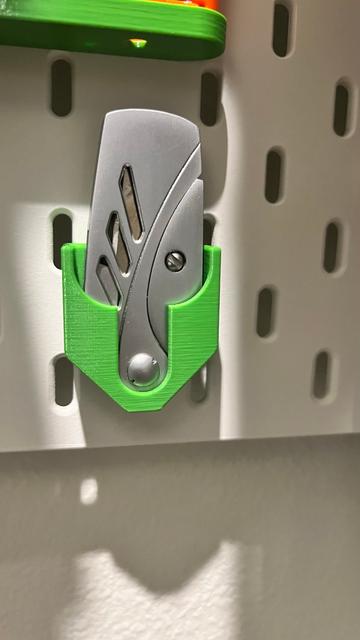 Mount for Gerber EAB (Exchange-A-Blade) Folding Utility Knives 3D model thumbnail