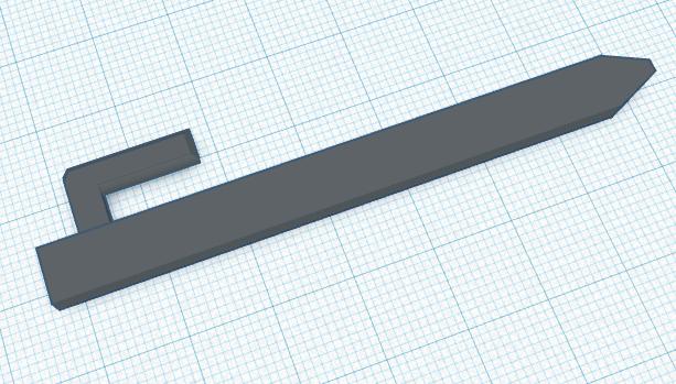 Scabbard for Dummy 13 Longsword. 3D model thumbnail
