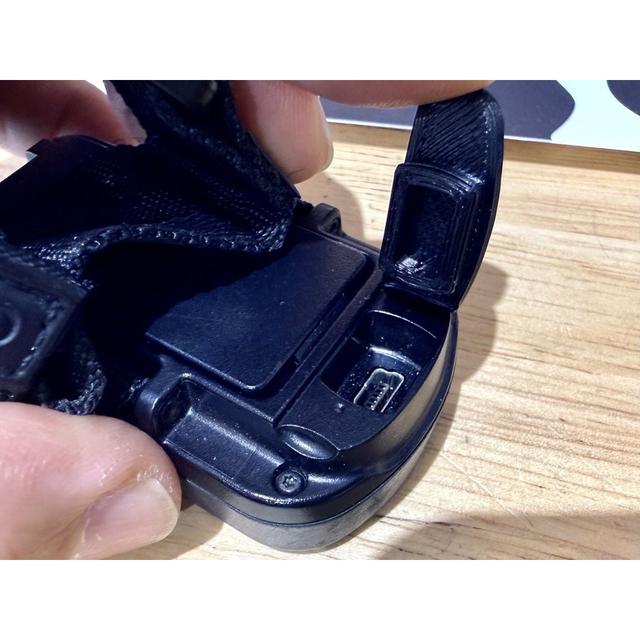 Foretrex 301 data port cover fitting remix 3D model thumbnail
