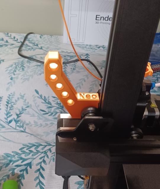 Main body remixed to fit Ender 3 V2 Neo 3D model thumbnail