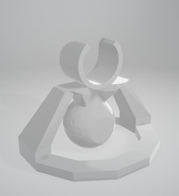 Lucky 13 Lego Hand 3D model thumbnail
