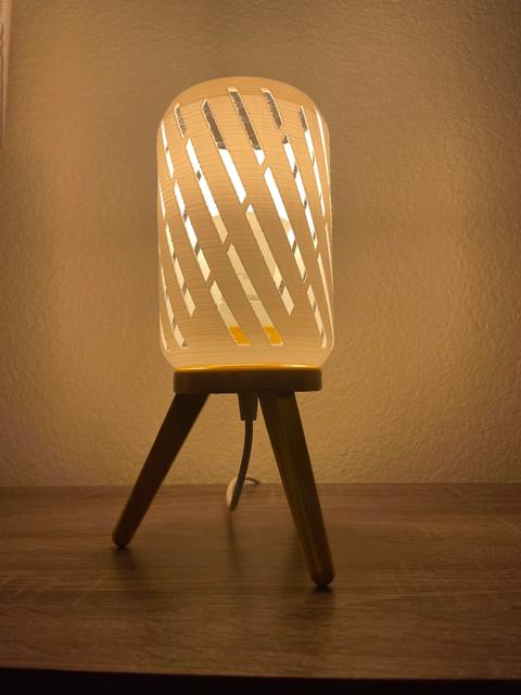 Mid-Century Lamp Shade Remix 3D model thumbnail