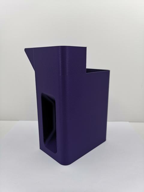 Poop Chute Large Magnetic for Bambu Lab 3D model thumbnail