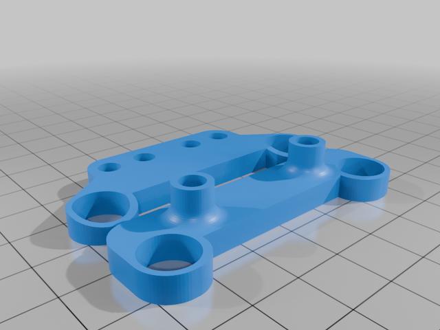 Mini Maxx LED Bumper Mounts 3D model thumbnail