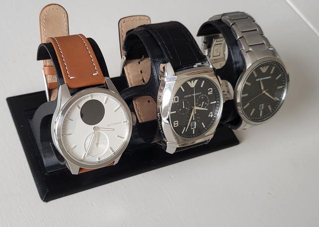 Base for The Minimalist 3D-Printed Watch Stand Watch Holder 3D model thumbnail