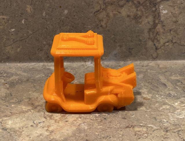 E3D Buggy Time Machine 3D model thumbnail