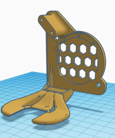 5015 Blower Modification for Ender 3 V3 SE 3D model thumbnail