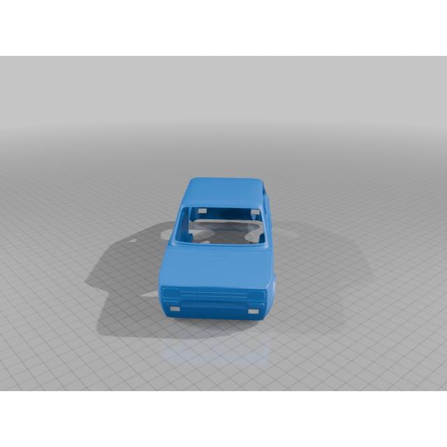 FIAT 147    (1979) 3D model thumbnail