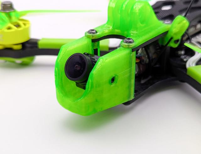 ImpulseRC Apex Bumper + FPV Camera Mount (analog, Walksnail, DJI o3 and others) 3D model thumbnail
