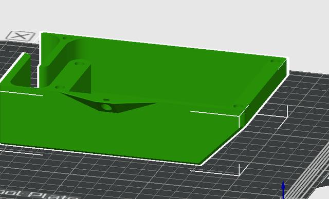 Muffler for 6x2 magnets 3D model thumbnail