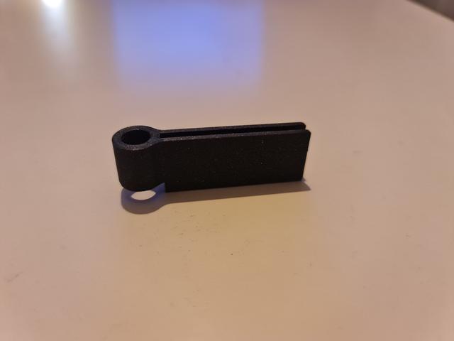 Lack enclosure hinges (improved version) 3D model thumbnail