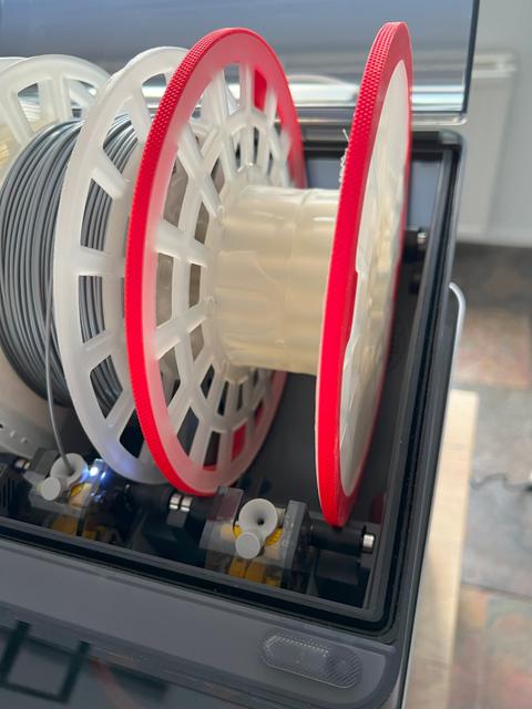 BambuLab AMS GST3D spool adapter 3D model thumbnail