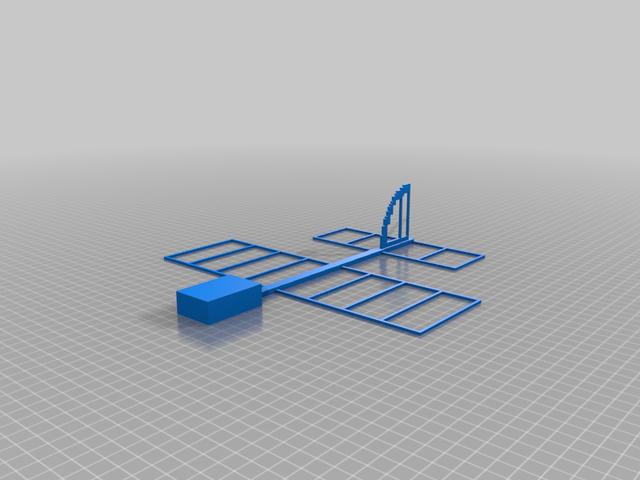 Saran Wrap Glider 3D model thumbnail