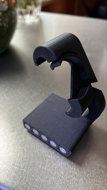 Watch stand 3D model thumbnail