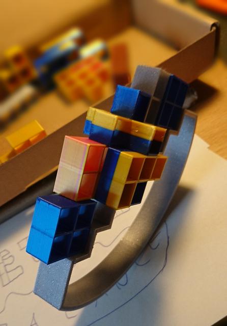 tetris balance - next dimesion pieces 3D model thumbnail