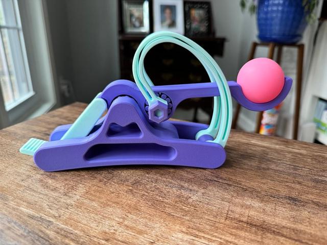 Spring Fling Catapult | No Support 3D model thumbnail