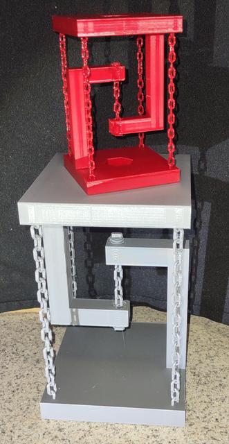 60% size of rcmz chain tensegrity 3D model thumbnail